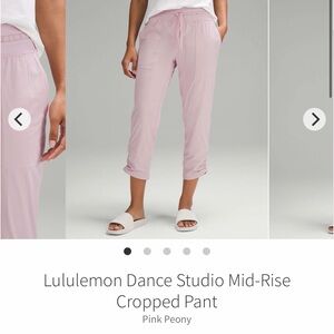 Lululemon Pink Pants lined